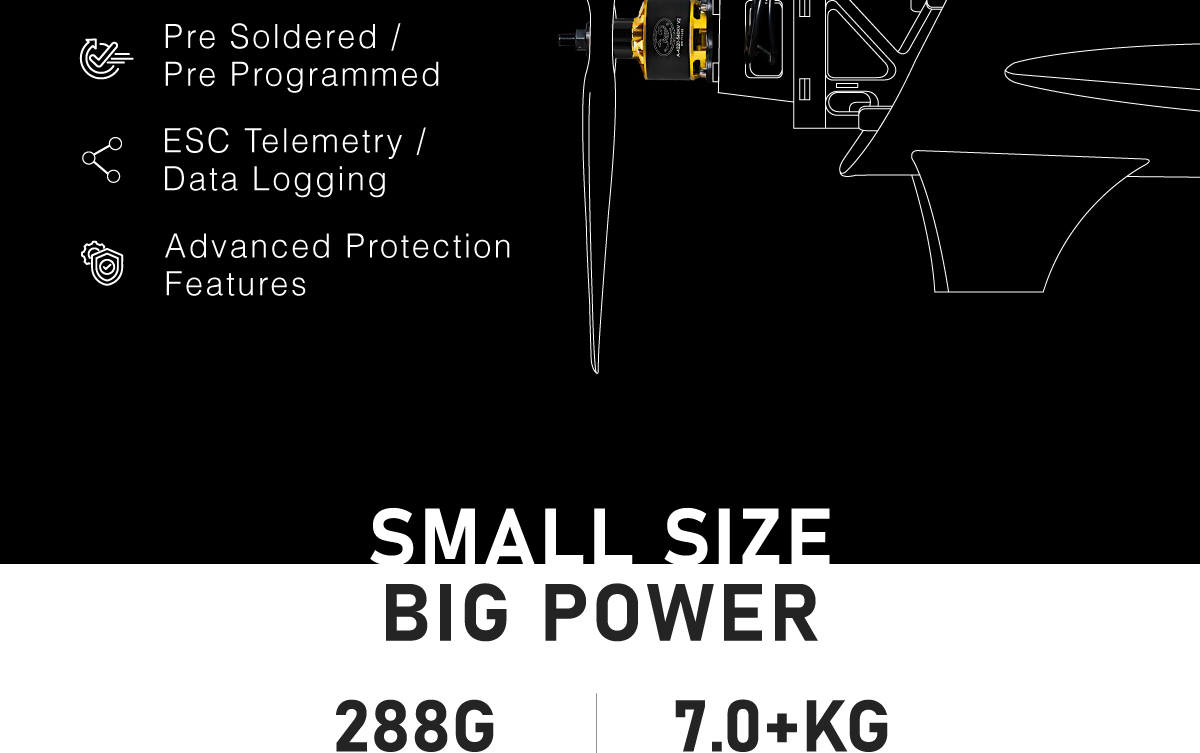 Scorpion A-4220 V2 PNP Combo (6s/70E+/2553w) features